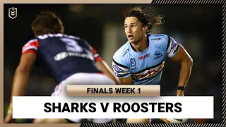 Cronulla-Sutherland Sharks v Sydney Roosters | NRL Finals Week 1 | Full Match Replay