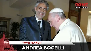Andrea Bocelli interpreta el “Ave María” de Bach en el Vaticano
