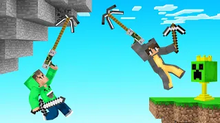 HUNTERS vs SPEEDRUNNERS With GRAPPLE HOOKS! (Minecraft)