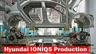 Hyundai IONIQ5 Production Process, Electric car manufacturing