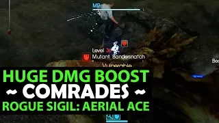 Final Fantasy 15 COMRADES - Rogue Sigil Aerial Ace HUGE DAMAGE BOOST! How To Unlock