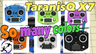 FrSky Taranis Q X7 Basic Setup and Mods. Color options, Changing the Gimbal and Moving switches