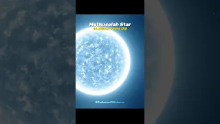 Our Universe vs The Oldest Star ⭐🌌 #Space #shorts