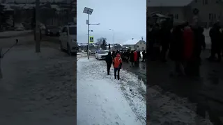 Акція протесту у селі Ягільниця Чортківського району