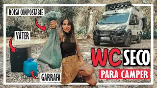 🚾 NUEVO BAÑO CAMPER‼️ ECOLÓGICO Y SIN AGUA 💧 | Cómo funciona el WC SECO [Trelino Español]