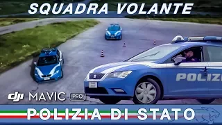 SQUADRA VOLANTE ROMA - Istruttori di guida della POLIZIA DI STATO con SUBARU DRIVING SCHOOL
