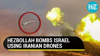 Hezbollah Uses Iranian Ababil 2 Drones; Drops Bombs On Israeli Troops Near Lebanon Border | Watch