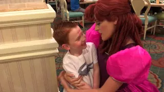 Walt Disney World October 2015 Trip:Anastasia Tremaine meets the love of her life! Quinn gets kissed