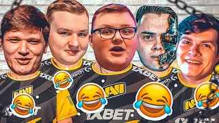 ЛЕГЕНДАРНЫЕ РОФЛ МОМЕНТЫ С НАВИ! CS:GO NAVI ROFL