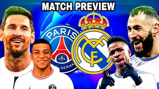 Benzema and Mendy back for the crunch tie !! PSG VS REAL MADRID MATCH PREVIEW !!