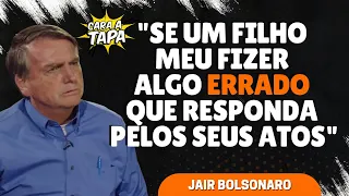 COMO BOLSONARO REAGIRIA CASO UM FILHO FOSSE CONDENADO?