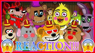 THE MOST ANTICIPATED CROSSOVER EVER ON E.I.E ANIMATIONS!!! F.N.A.F vs The Banana Splits Reaction