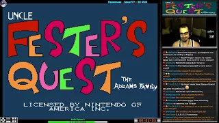 Fester's Quest прохождение [No Death] (U) | Игра на (Dendy, Nes, Famicom, 8 bit) 1989 Стрим RUS