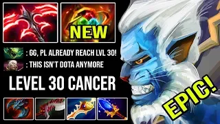 THE MOST POWERFUL HERO IN 7 23 Crazy Level 30 PL Aghanim Deleted Everyone in 2s 100% IMBA DotA 2