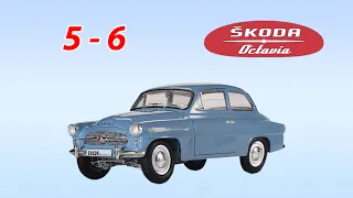 ŠKODA Octavia 1:8 De Agostini, číslo 5–6, montáž levé polonápravy