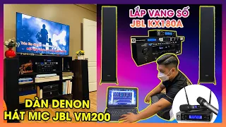 Lắp Vang Số JBL KX180A Hát Karaoke Cho Dàn Âm Thanh Denon Khách Quận 7 | Truyền Hữu Audio