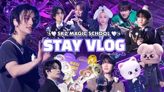 [ 스테이 브이로그 ] 졸업은 싫어요… 다시 입학 시켜줘요 매직스쿨🪄💜 | Stray Kids 4TH FANMEETING • 막콘 • 스테이존 • 체조경기장 플로어 F8구역