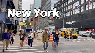 Manhattan NYC Tour 2022 - 4k New York City Walk - Walking Lexington Avenue USA Travel