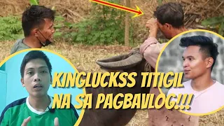 REAKSYON: @kingLuckss ITITIGIL NA ANG PAGBAVLOG! UPDATE KAY KINGLUCKSS