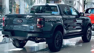 Ford Ranger Raptor 3.0L Twin-Turbo EcoBoost 4WD 10 AT  | Interior and Exterior  - Grey Color