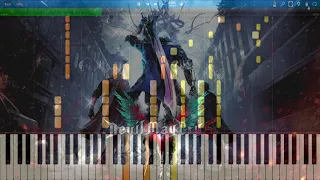 Devil May Cry 5 OST - Devil Trigger *Nero's Battle Theme* MIDI DOWNLOAD & PIANO COVER