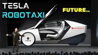 Tesla Robotaxi - Tesla FSD Full Self Driving - Elon Musk - Robotaxi is Teslas FUTURE!