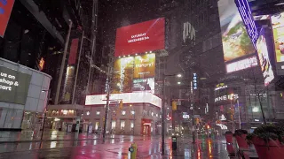 Toronto downtown night view, 4K #Canada