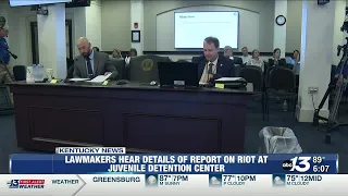 Kentucky lawmakers hear details of report on riot at juvenile detention center