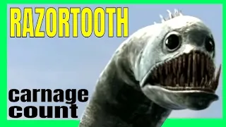 Razortooth (2007) Carnage Count