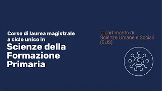 UNIBG | Laurea magistrale a ciclo unico in Scienze della Formazione Primaria, SUS