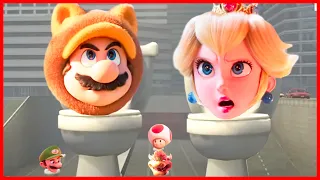 Best of The Super Mario Bros  Movie  - Skibidi Toilet Song ( Meme Cover )