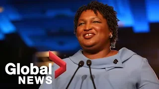 Stacey Abrams campaign holds press conference to discuss midterm elections result