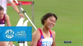 Athletics Women's Heptathlon Women's 800m (Day 7) | 28th SEA Games Singapore 2015"