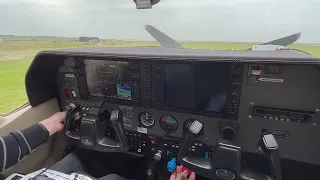 Cessna T182T engine start