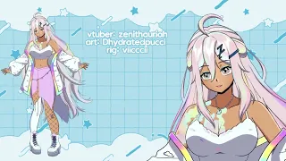 【LIVE2D MODEL SHOWCASE】@zenithauriah