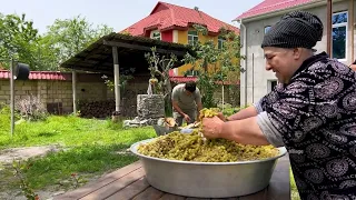 SKÖRDAR VITA MULBERRY I BYN! MATNING MULBERRY MELAASS | AVKOPPLANDE LANDLIGT LIV