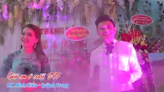 Ca sĩ Quỳnh Trang song ca cùng MC đám cưới Minh Hiếu