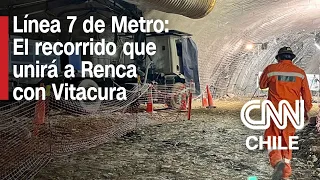 Santiago: Gerente general de Metro habla sobre avances de Línea 7