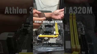 AMD Athlon 3000g proper installation.