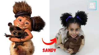 The Croods Characters In Real Life ~Kak Jojo