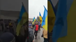 💪🇺🇦Колона z техники в Сватово , наши не пускают