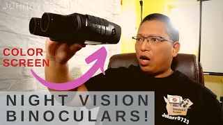 JStoon Night Vision Binoculars - Unboxing and Overview of features and demo footage at night