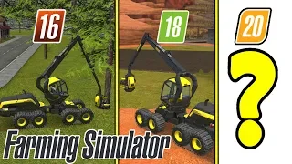 FORESTRY COMPARISON !! Fs16 vs Fs18 vs Fs20 : Farming Simulator !!!