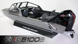 Обзор лодки Росомаха R5100В  под навесные моторы от 80 до 115л.с.