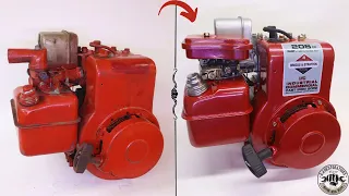 1984 5hp Briggs & Stratton engine Restoration - Full Version-