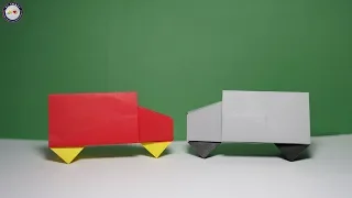 Origami Truck - How to Make Origami Truck / Car - DIY