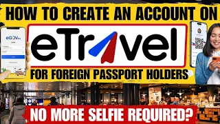 🔴 HOW CREATE AN ACCOUNT ON ETRAVEL FOR FOREIGN PASSPORT HOLDERS GOING TO THE PHILIPPINES - UPDATED