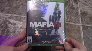 Unboxing Mafia 3 Xbox one 2k games