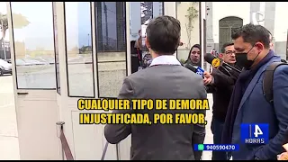 Caso Yenifer Paredes: Fiscalía llegó a Palacio de Gobierno para incautar cámaras de seguridad (1/2)