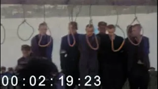 Evil Mass Hanging Execution of 10 Jews In Poland BY Nazi German Wehrmacht Officers! WW2 Executions!